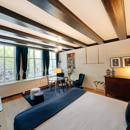 1637: Historic Canal View Penzion Amsterdam